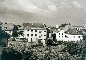 Historische Aufnahme des Hotel Martin in Limburg